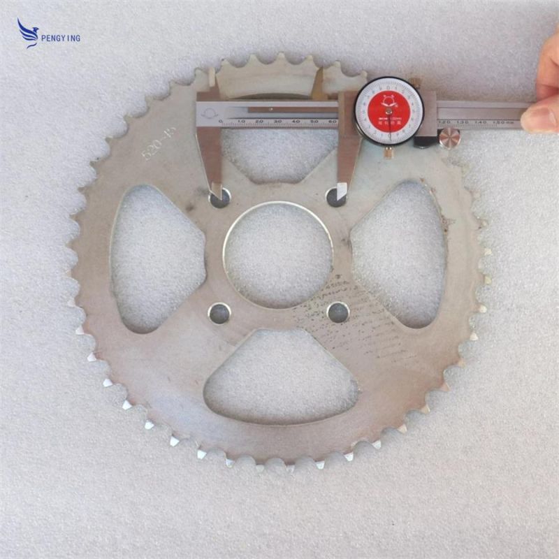 Motorcycle Parts Chain 520 45tooth 45t 58mm Rear Sprocket for Go-Kart ATV Bike