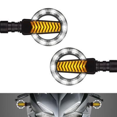 Hot Selling Unique Design Flowing Water LED Motorcycle Front Rear Turn Signal Light