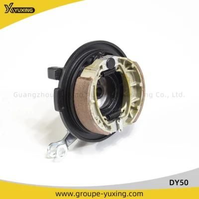 China Factory Motorcycle Spare Parts Motorcycle Part Front Brake Drum Assembly for Dy50