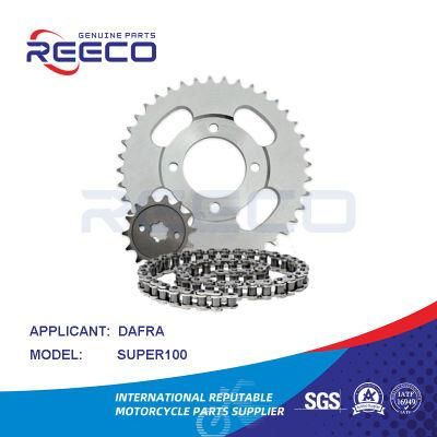 Reeco OE Quality Motorcycle Sprocket Kit for Dafra Super100