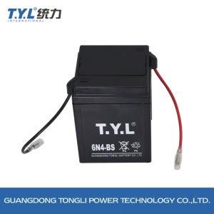 6n4-BS 6n4ah Wet-Charged Lead Acid Motorcycle Battery