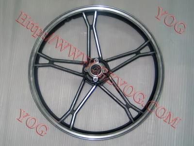 Yog Spare Parts Motorcycle Aluminum Rim Complete Alloy Wheel for Gn 125