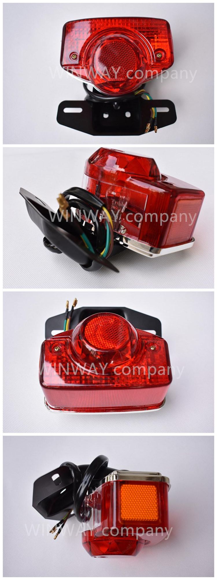 Ww-6017 12V Rear Brake Tail Light Motorcycle Parts for Jh70