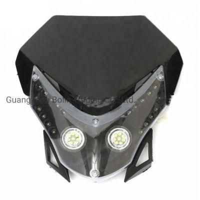Universal 12V LED Motorcycle Head Light Lamp
