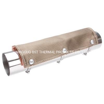Thermal Protection Exhaust Titanium Pipe Shield