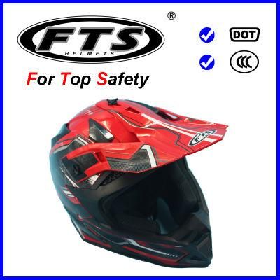 Motorcycle Accessory Safety Protector ABS Cross Helmet Full Face Half Jet Open Modular off Road with DOT &amp; ECE Certificates ABS and Carbon
