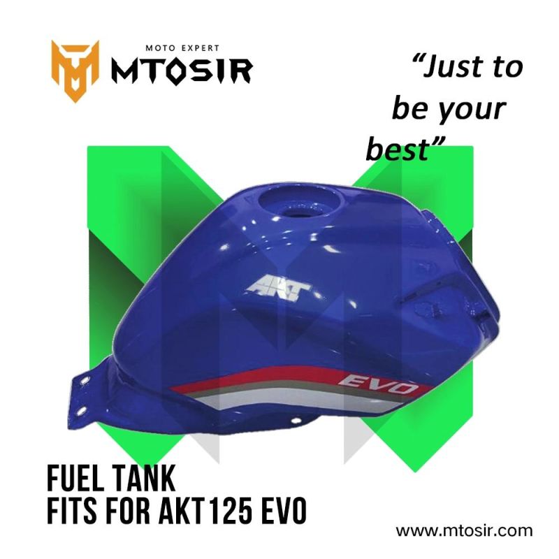 Mtosir Fuel Tank for Suzuki Ava Gn125/Gn125h/Gn12 High Quality Oil Tank Gas Fuel Tank Container Motorcycle Spare Parts Chassis Frame Part Motorcycle Accessories