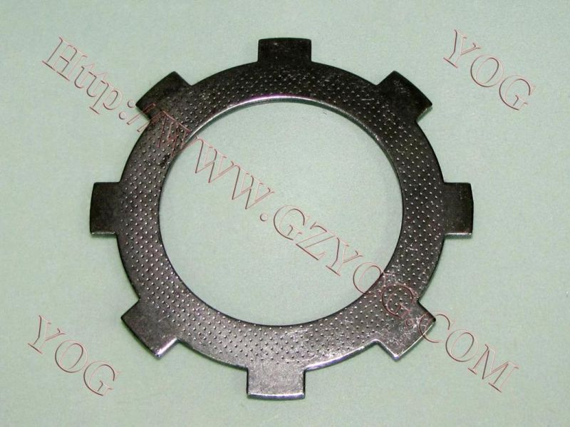 Yog Motorcycle Parts Motorcycle Clutch Metal Plate/Iron Clutch Fiber/Discos De Friccion for Different Models