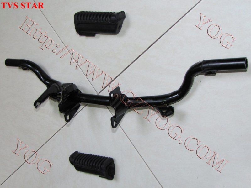 Yog Motorcycle Spare Parts Front Footrest Complete for Bajaj Boxer, Tvs Star, Wy125