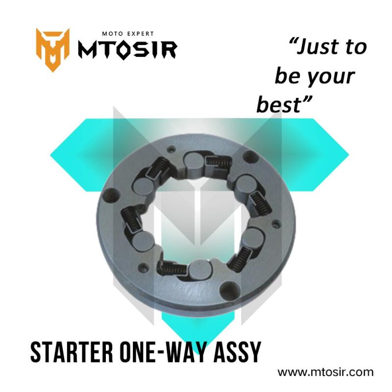 Mtosir High Quality Motorcycle Starter One-Way Assy Fit for Cg200 Ybr125 Skua 200 Biz C100 Nx 400 Falcon Bajaj Scooter Motorcycle Engine Parts