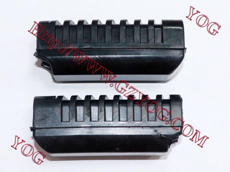 Motorcycle Spare Parts Front Footrest Rubber Dy100 Horse150 Ybr125