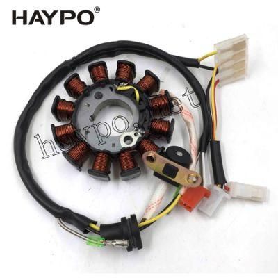 Motorcycle Parts Magneto Coil / Stator for Tvs Hlx125 / N5321830