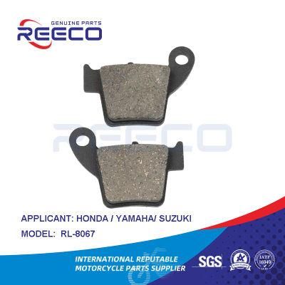 Reeco OE Quality Motorcycle Brake Pad Rl-8067 for Honda YAMAHA Suzuki Bajaj Tvs