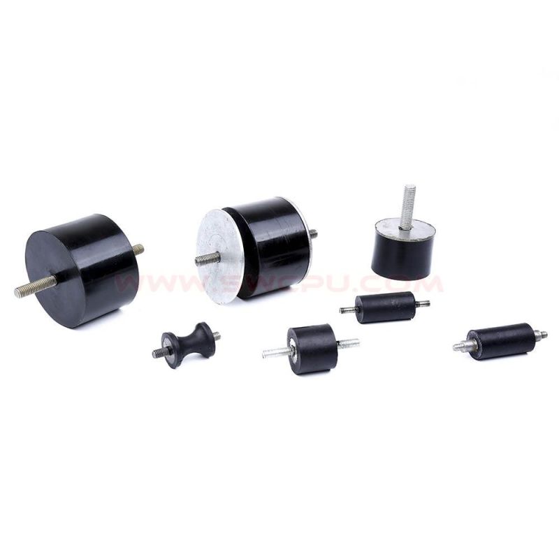 Molding Service Custom Naturalrubber Mount with Stainless Anti Vibration Damper Mounts