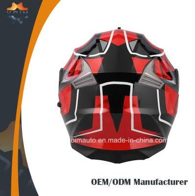 Full Face Motorcycle Helmets ABS Material ECE Approved Hot Sale Helmet for Racers