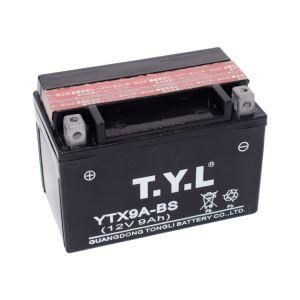 12V9ah/ Ytx9-BS Dry-Charged Maintenance Free Lead Acid Motorcycle Battery