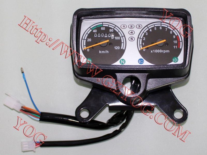 Yog Motorcycle Spare Parts Electric Speedometer for At125, CT100, Dt175K