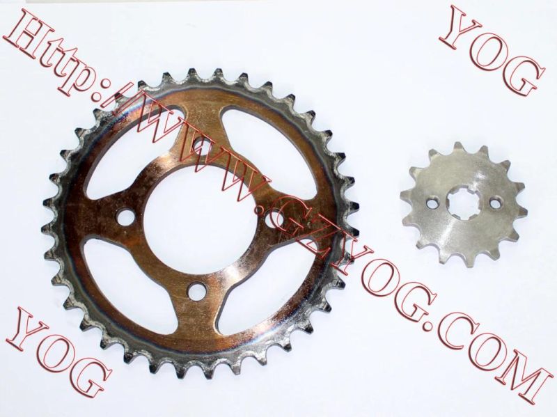 Motorcycle Spare Parts Front Rear Sprocket Sets Bajaj Bm125 Bm150 Boxer