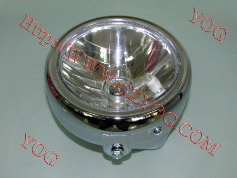 Yog Motorcycle Spare Parts Motorcycle Headlight Assy Zj125 Zh125 Cgl125