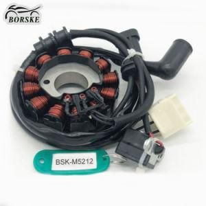 Borske Universal Motorcycle Generator Magneto Stator Coil for Piaggio Vespa