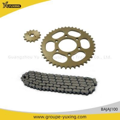 45#Steel Bajaj Motorcycle Parts Chain Sprocket Kit