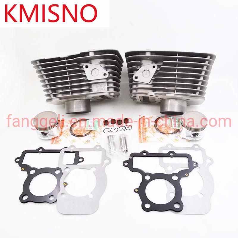 43 49mm Motorcycle Cylinder Kit for YAMAHA Virago Xv250 V Star 250 Route 66 Qianjiang Qj250-H Qj250-L Qj250-J Keeway Cruiser 250cc