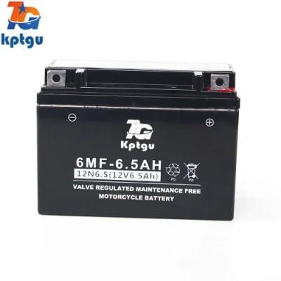 12n6.5-12V6.5ah Sealed Maintenance-Free AGM Rechargeable Lead Acid Motorcycle Battery