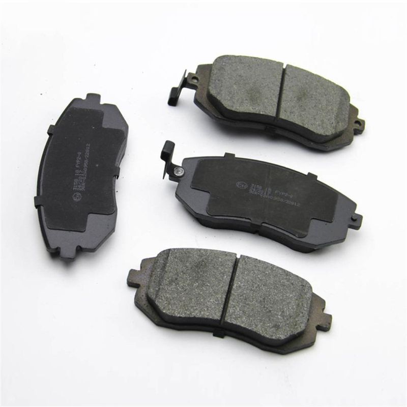 Front Axle Disc Brake Pads Car Brake Pads with Different Materials