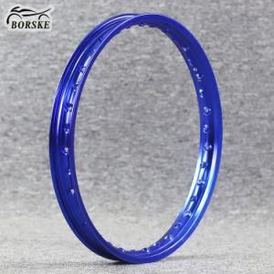 Borske Motorcycle Rim off Road Wheel Aluminum Alloy 6061 6063 Rims Set Holes Number of 28 32 36 40 with Spoke Hub