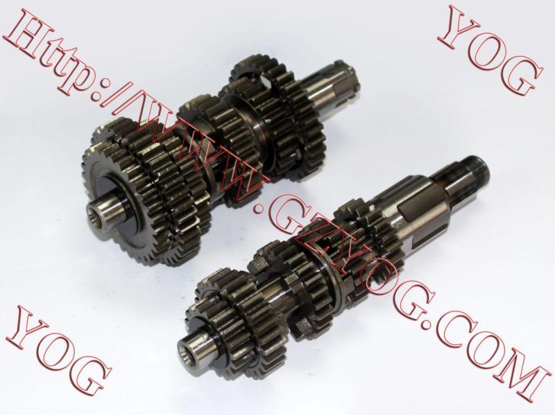 Yog Motorcycle Spare Parts Transmission Gears Complete for Bajajboxer, Cg200, Tvs Star