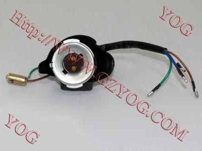 Motorcycle Lamp Holder Head Bulb Sitting Headlight Socket H4 Cg125 Xy-200gy