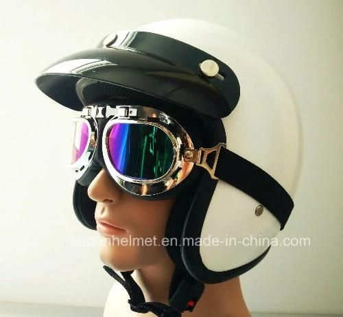 2017 Newest Half- Face Motorcycle Helmet with Peak, High Quality Cheap Price, DOT Approved