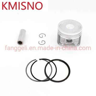 Motorcycle 52 mm Piston 14 mm Pin Ring Set Kit Assembly for Haojue Suzuki An125 HS125 HS125t 125cc engine Spare Parts