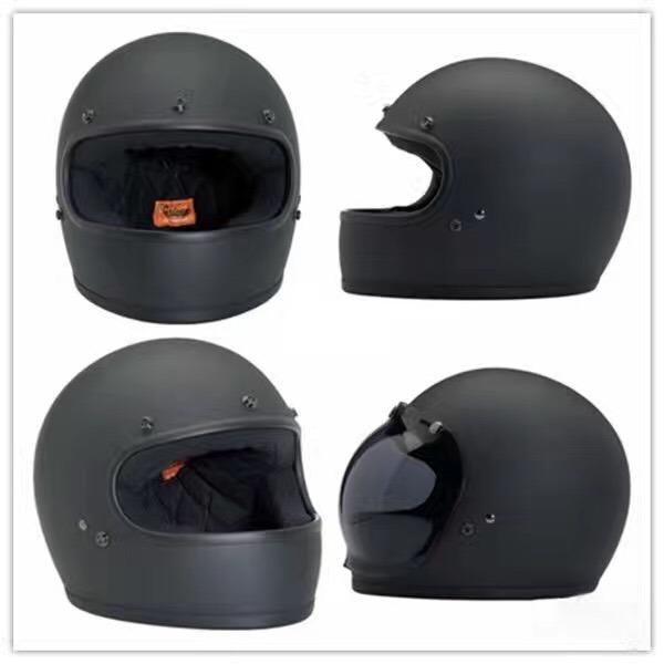 Vintage Motocross Motorcycle Helmet Retro Cafe Racer Vespa Full Face Casco Moto Modular Moto Helmet Do