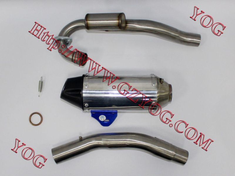 Motorcycle Parts Exhaust Pipe Muffler Escape Mufla Mofle Ybr125 Wy125 Freedom