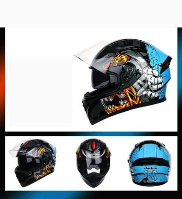 Motocross Helmet Unisex Offroad Dual Visor Full Face Bike Motorcycle Helmets