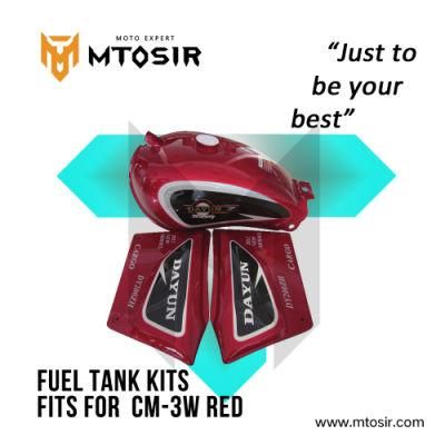 Mtosir Motorcycle Fuel Tank Kits Cm-3W Red Side Cover Motorcycle Spare Parts Motorcycle Plastic Body Parts Fuel Tank