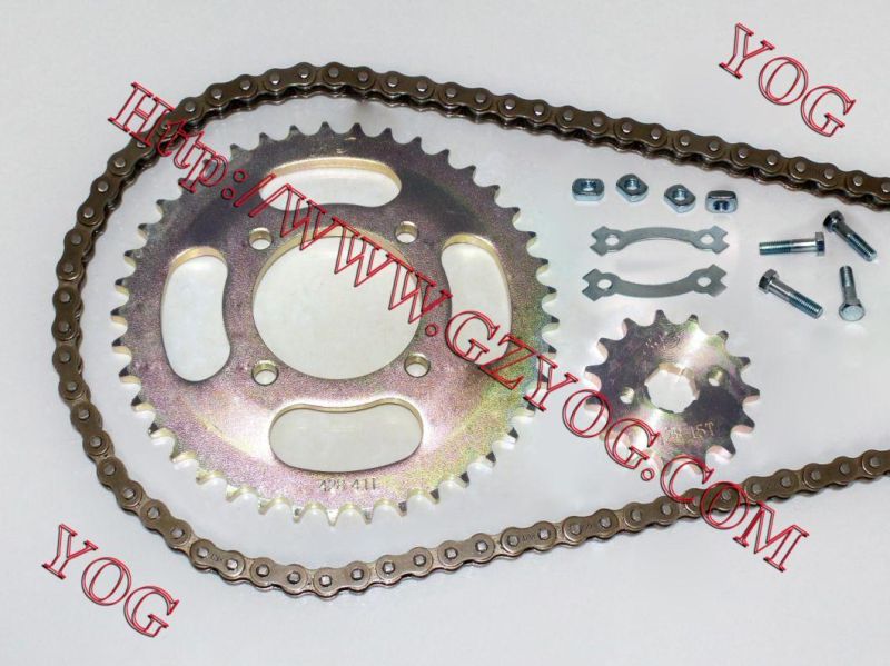 Motorcycle Spare Part Transmission & Sprocket Set Bajaj Bm150 Bajaj Boxer CB-125ace