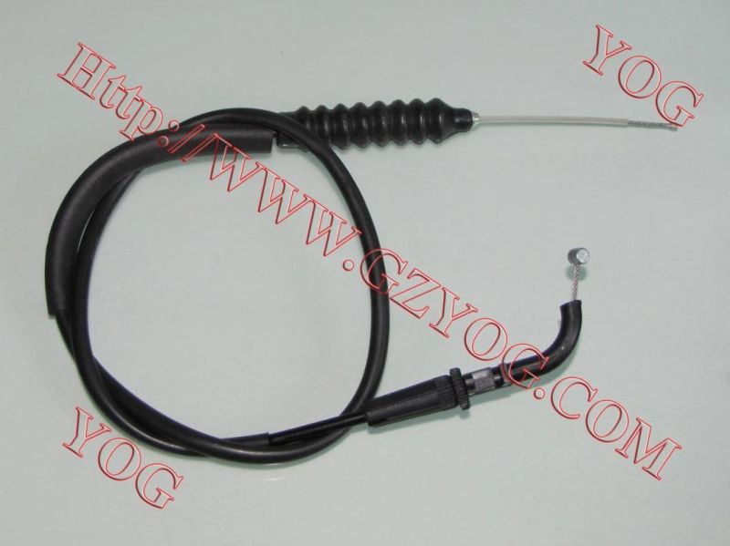 Yog Motorcycle Spare Parts Throttle Cable for Glx 125 Tvs Star Bajaj Boxer