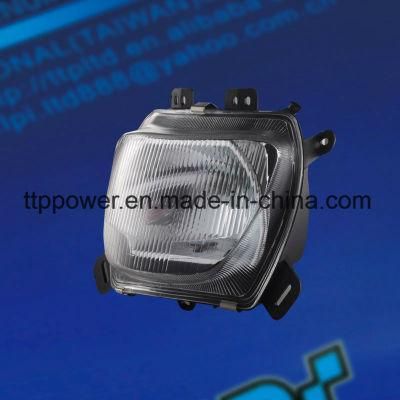 Bws/Dasha Motorcycle Spare Parts PP/PC Motorcycle Headlight 12V35/35W Headlamp