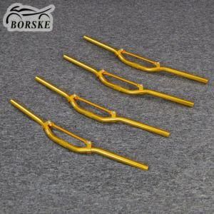 Borske Chrome 7/8 Inch 22mm Universal Motorcycle Handlebar Scooter Handle Bars