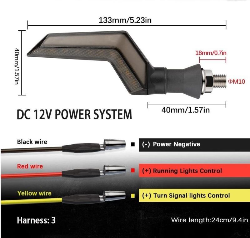 Motorcycle Accessories Lighting Direction Turn Light LED for Honda CB 250r for Twister 2019-2020 CB1000r X-Adv 750 Crf250