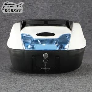Motorcycle Part Motorcycle Box Custom Tail Box 40L Motorcycle Top Case with Backrest