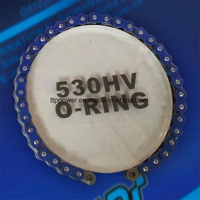 530hv O-Ring Heat Resistant Motorcycle Parts Multi-Colored Driving Chain