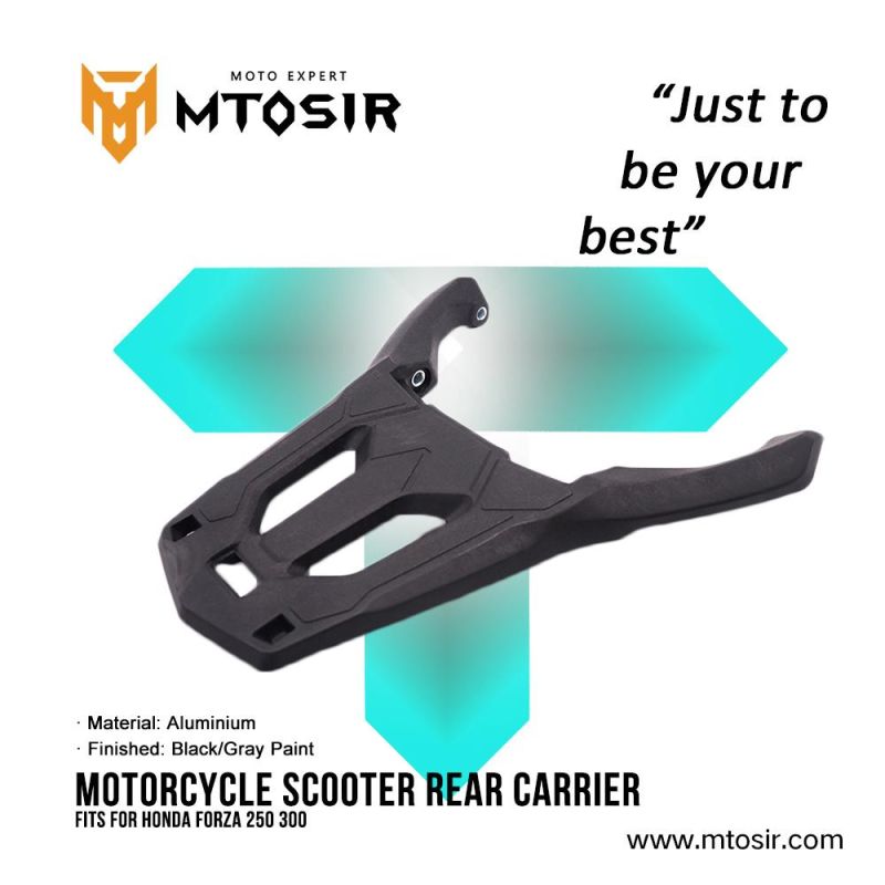 Mtosir Rear Carrier High Quality Motorcycle Scooter Fits for Honda Forza 250 300 Motorcycle Spare Parts Motorcycle Accessories