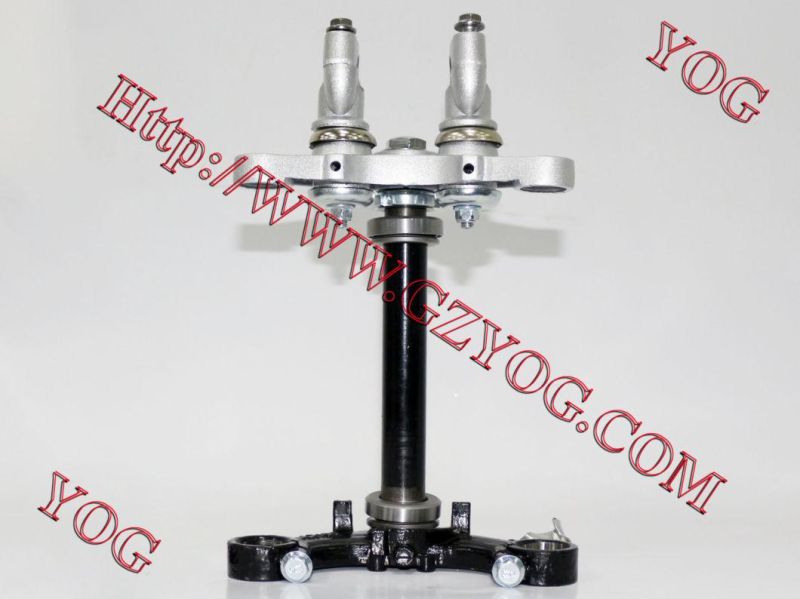 Yog Motorcycle Steering Stem/Steering Comp. /T- Fork Steering for Ax100, Bajaj, 125cc