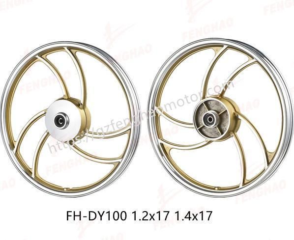 Good Quality Motorcycle Spare Parts Aluminum Rim for Honda Dy100/Wave110