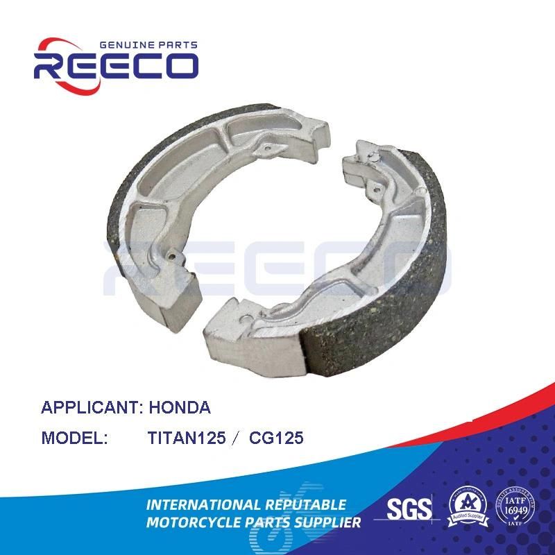 Reeco OE Quality Motorcycle Brake Shoe for Honda Titan125 Cg125