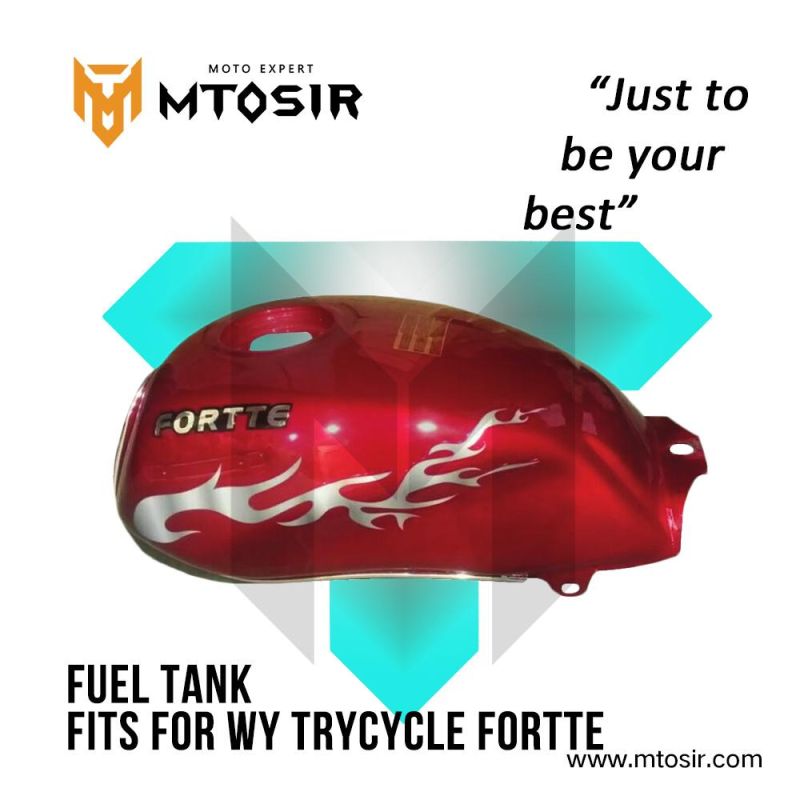Mtosir Fuel Tank for Wuyang Wy Wy125 Wy-7 Big Mouth High Quality Oil Tank Gas Fuel Tank Container Motorcycle Spare Parts Chassis Frame Parts