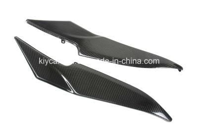 Carbon Fiber Motorcycle Part Side Tank Cover for Kawasaki Er6f